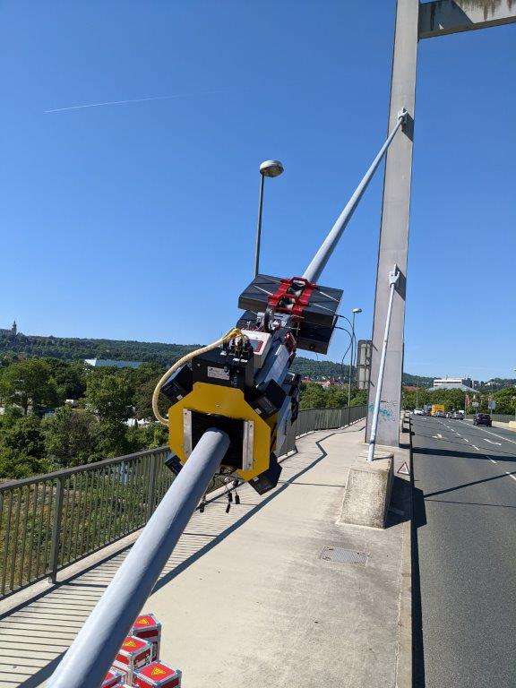 combined bridge cable inspection