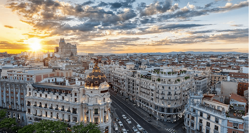 View of Madrid