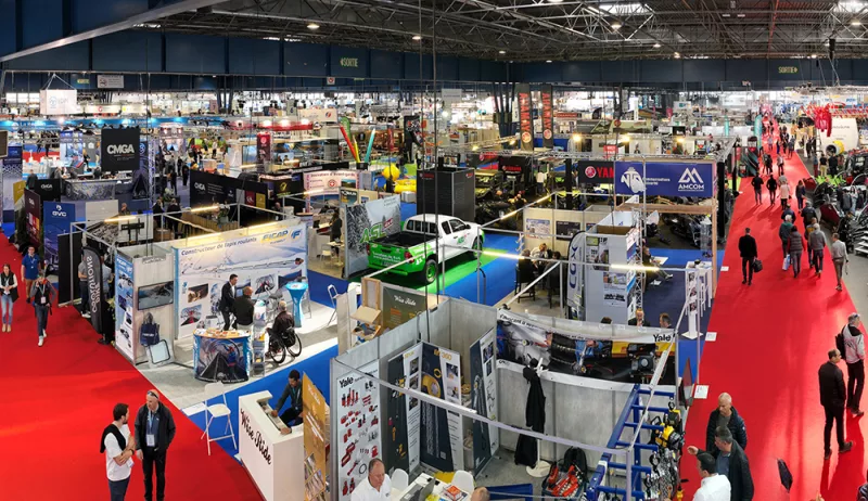 Messehalle der Mountain Planet in Grenoble