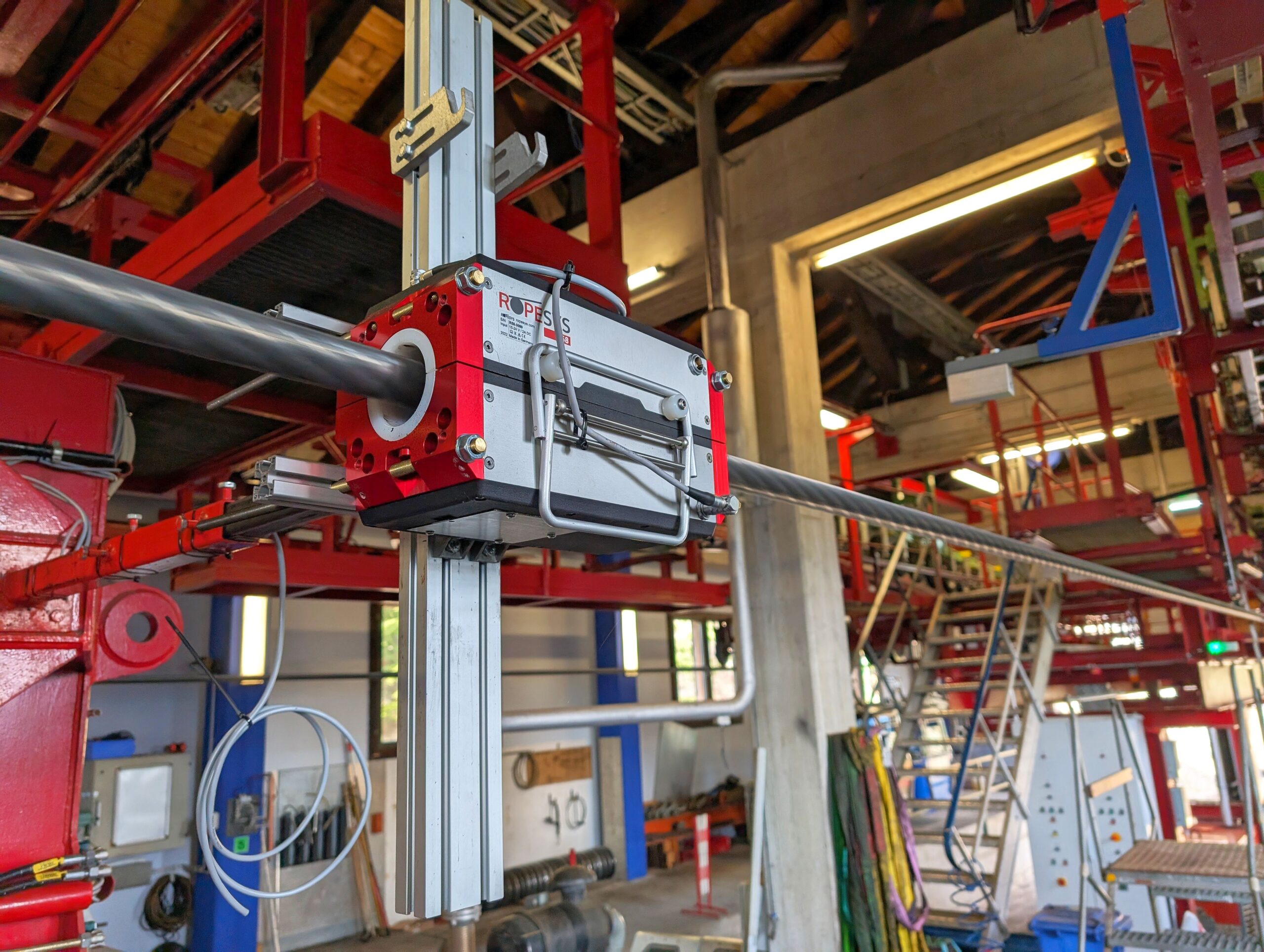 ROPESYS Spleißfinder – magnetische Spleißdetektion