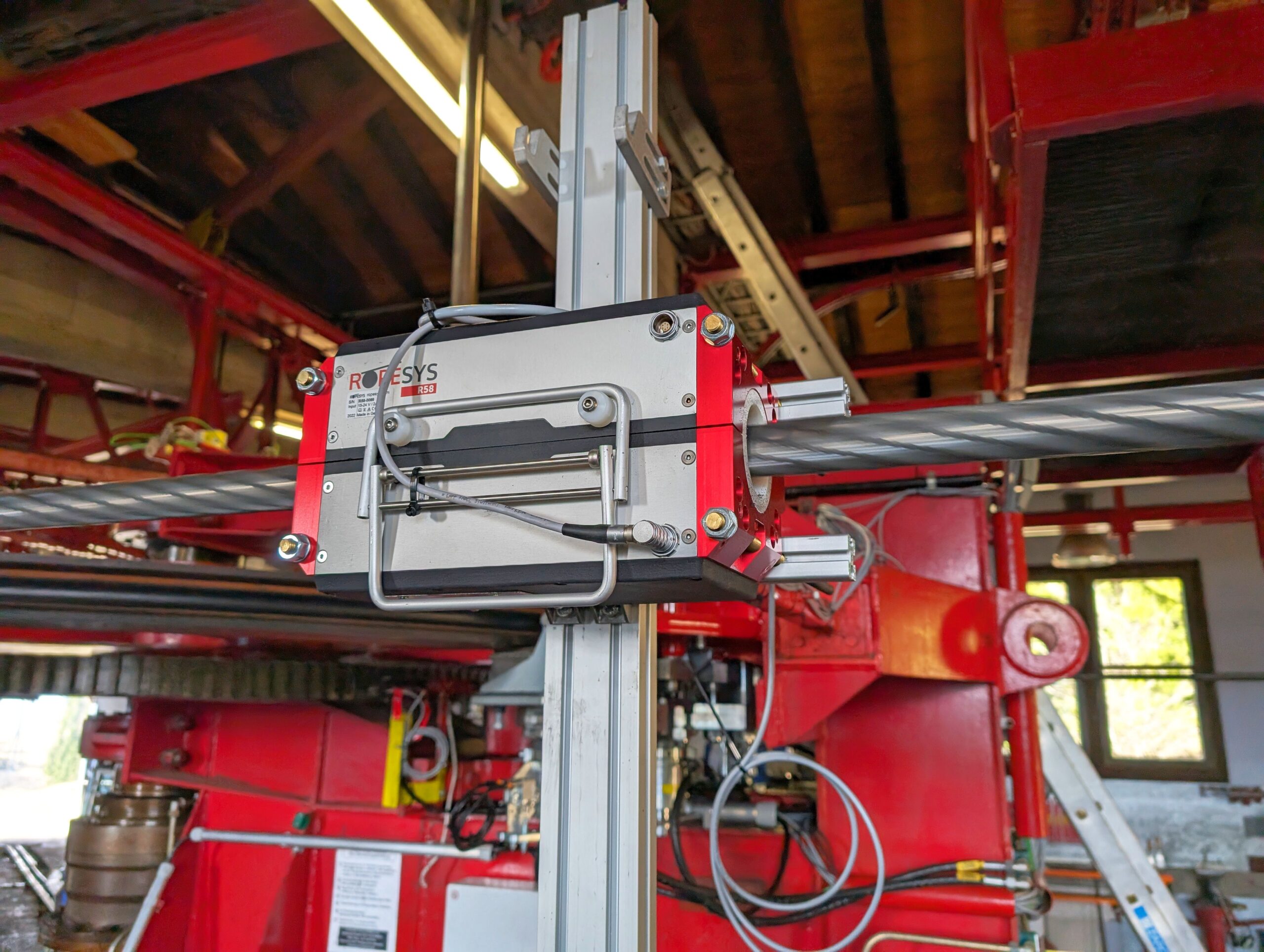 ROPESYS Spleißfinder – Gerät für die Seilüberwachung